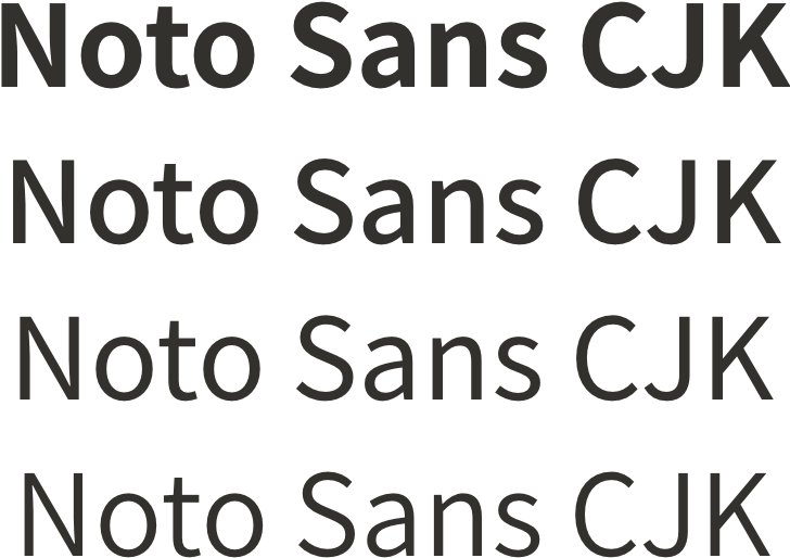 Noto Sans CJK